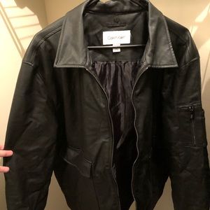 Mens leather jacket